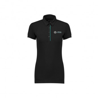 Mercedes AMG Petronas dámské polo tričko black Classic F1 Team 2018
