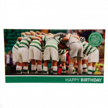 FC Celtic rođendanska čestitka Birthday Card Huddle