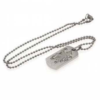 FC Chelsea ogrlica s identifikacijskom pločicom za psa Dog Tag & Chain CO