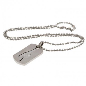 FC Arsenal ogrlica s identifikacijskom pločicom za psa Dog Tag & Chain CO GN