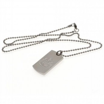 Newcastle United ogrlica s identifikacijskom pločicom za psa Engraved Dog Tag & Chain