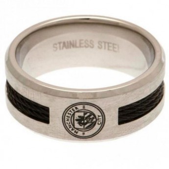 Manchester City prsten Black Inlay Medium
