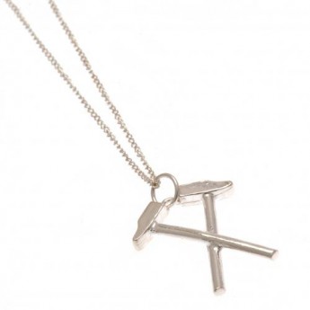 West Ham United ogrlica s privjeskom Sterling Silver Pendant & Chain HM
