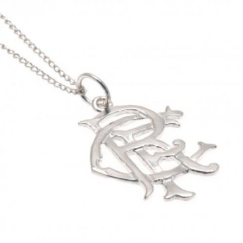 FC Rangers ogrlica s privjeskom Sterling Silver Pendant & Chain