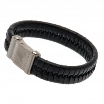 FC Liverpool kožna narukvica Single Plait Leather Bracelet