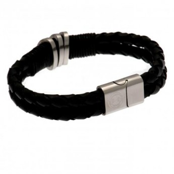 FC Celtic kožna narukvica Leather Bracelet