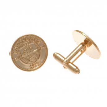 Manchester City manšete Gold Plated Cufflinks