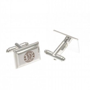 FC Chelsea manšete Silver Plated Cufflinks