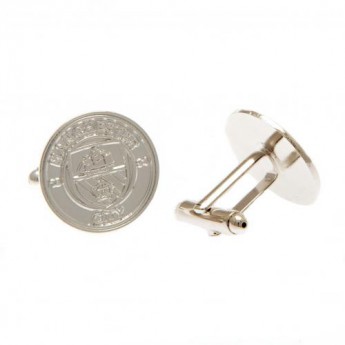 Manchester City manšete Silver Plated Cufflinks CR