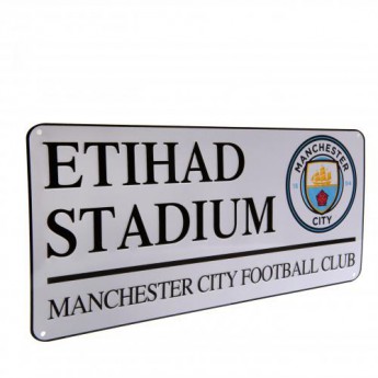 Manchester City zidni natpis Street Sign