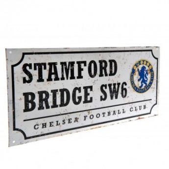 FC Chelsea zidni natpis Street Sign Retro