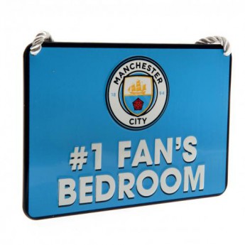 Manchester City znak za spavaću sobu Bedroom Sign No1 Fan