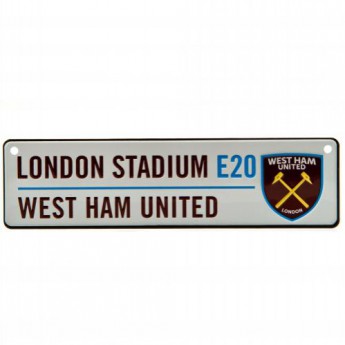 West Ham United znak za prozor Window Sign