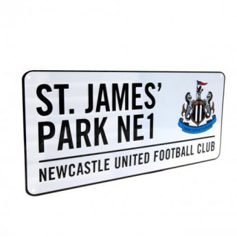 Newcastle United zidni natpis Street Sign