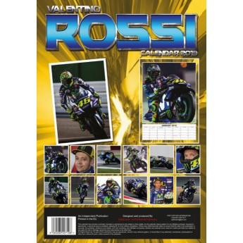 Valentino Rossi kalendar 2019 (29,7 x 42 cm) A3