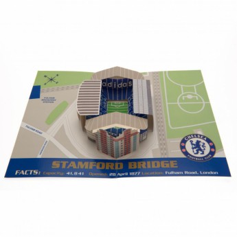 FC Chelsea rođendanska čestitka Pop-Up Birthday Card