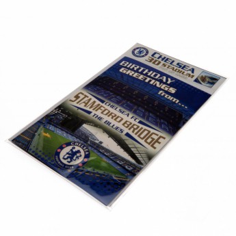 FC Chelsea rođendanska čestitka Pop-Up Birthday Card
