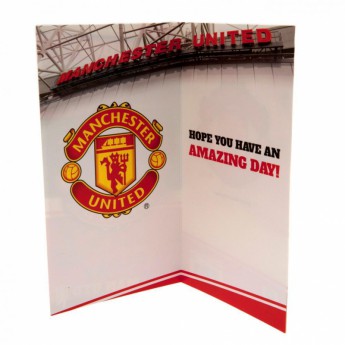 Manchester United rođendanska čestitka Birthday Card Stadium