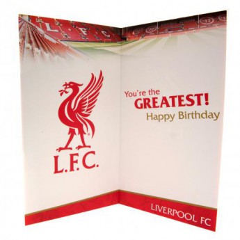 FC Liverpool rođendanska čestitka Birthday Card Dad