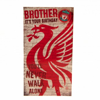FC Liverpool rođendanska čestitka Birthday Card Brother