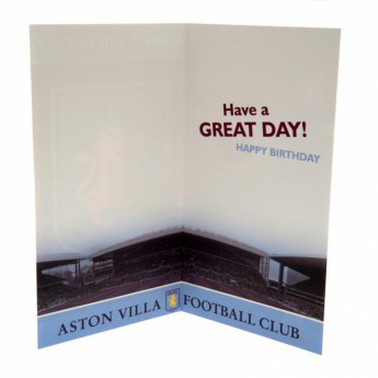 Aston Villa rođendanska čestitka Birthday Card