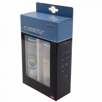 Manchester City dječja boca 2pk Feeding Bottles