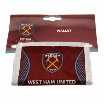 West Ham United najlonski novčanik Nylon Wallet logo