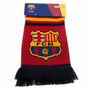 FC Barcelona zimski šal stripe red