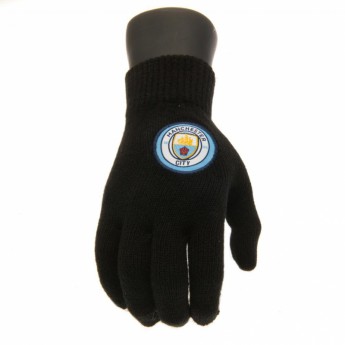 Manchester City dječje rukavice Knitted Gloves Junior