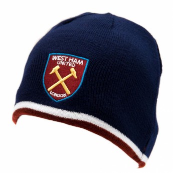 West Ham United zimska kapa Reversible Knitted