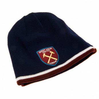 West Ham United zimska kapa Reversible Knitted