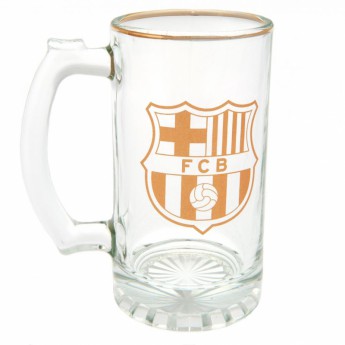 FC Barcelona čaša Glass Tankard gold
