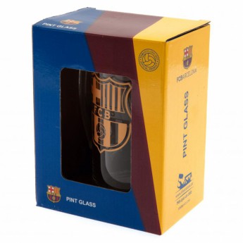 FC Barcelona čaša Glass Tankard gold