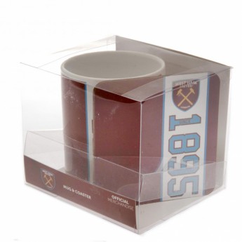 West Ham United šalica Mug and Coaster Set