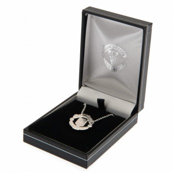 Manchester United ogrlica s privjeskom Stainless Steel Pendant & Chain