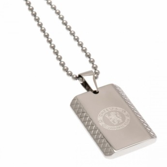 FC Chelsea ogrlica s identifikacijskom pločicom za psa Dog Tag & Chain PT