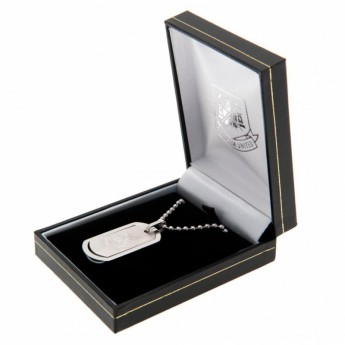 West Ham United ogrlica s identifikacijskom pločicom za psa Framed Dog Tag & Chain CT