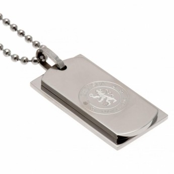 FC Chelsea ogrlica s identifikacijskom pločicom za psa Double Dog Tag & Chain