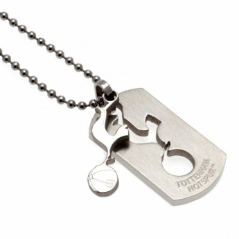 Tottenham Hotspur ogrlica s identifikacijskom pločicom za psa Dog Tag & Chain