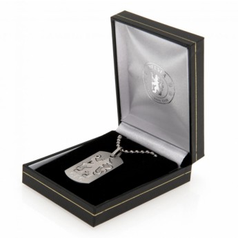 FC Chelsea ogrlica s identifikacijskom pločicom za psa Dog Tag & Chain CO