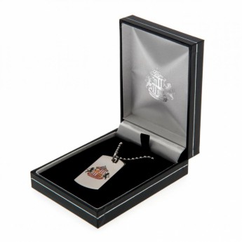 Sunderland ogrlica s identifikacijskom pločicom za psa Colour Crest Dog Tag & Chain