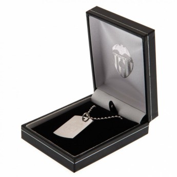 Valencia CF ogrlica s identifikacijskom pločicom za psa Engraved Dog Tag & Chain