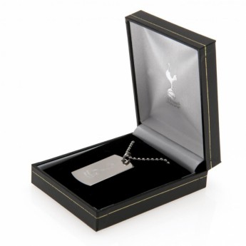 Tottenham Hotspur ogrlica s identifikacijskom pločicom za psa Engraved Dog Tag & Chain