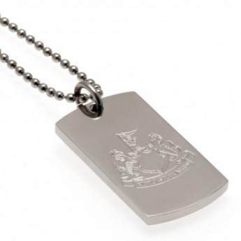 Newcastle United ogrlica s identifikacijskom pločicom za psa Engraved Dog Tag & Chain