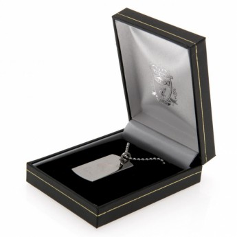 FC Liverpool ogrlica s identifikacijskom pločicom za psa Engraved Dog Tag & Chain LB