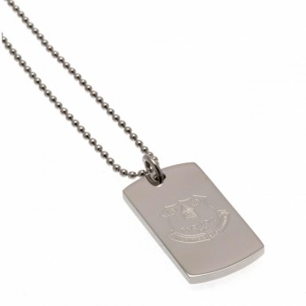 FC Everton ogrlica s identifikacijskom pločicom za psa Engraved Dog Tag & Chain