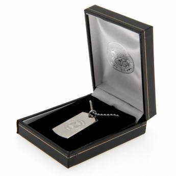 FC Celtic ogrlica s identifikacijskom pločicom za psa Engraved Dog Tag & Chain
