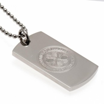FC Celtic ogrlica s identifikacijskom pločicom za psa Engraved Dog Tag & Chain