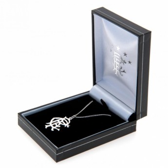 FC Rangers ogrlica s privjeskom Sterling Silver Pendant & Chain