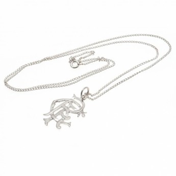 FC Rangers ogrlica s privjeskom Sterling Silver Pendant & Chain